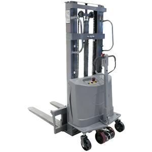 Compact Hydraulic <strong>Stacker</strong> 1-2 Ton, <strong>Electric</strong> <strong>Powered</strong>, 1-3.5m <strong>Lifting</strong> Pallet Truck - Product Image 1