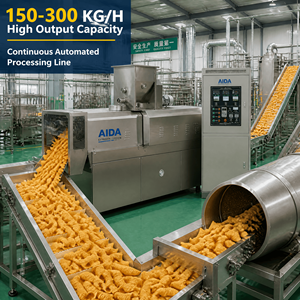 Máquina Automática para Freír Chips de Maíz, Línea de Procesamiento de Snacks <span class=keywords><strong>Doritos</strong></span>, Extrusora para Producción Industrial - Product Image 3