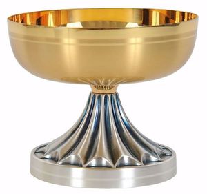 Ciborium de diseño profesional con patena de alto brillo con tapa Copas de vino estándar cristianas Cáliz de lujo a precio con descuento - Product Image 5