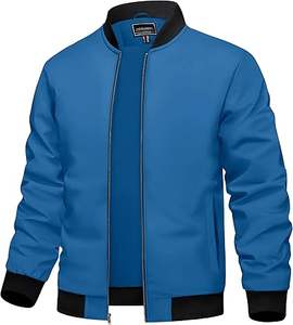 Chaqueta Bomber Personalizada con Bordado para Hombre, Modelo 2023, Ligera, Larga, Estilo Piloto, Tallas Grandes, Personalizable, Producto Nuevo, para Contratación - Product Image 1