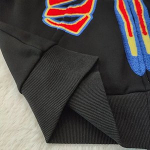 Ricamo streetwear y2k felpa con cappuccio scheletro produttori heavyweight full zip up felpe con cappuccio da uomo personalizzate - Product Image 3
