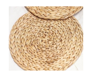 Handmade Round <b>Seagrass</b> Dining Table <b>Placemat</b>, Wicker <b>Seagrass</b> Charger Perfect Home Decoration - Product Image 1