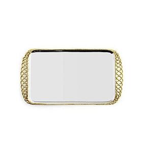 Offre spéciale plateau de service design attrayant plateau de service à café plateau de table de forme ronde en métal de haute qualité - Product Image 5