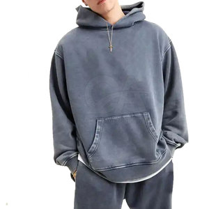 เสื้อฮู้ดฟอกสีกรดสำหรับผู้ใหญ่ - Product Image 1