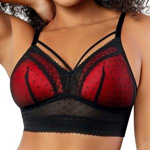 Sujetador Deportivo Ligero de alto soporte ecológico para mujer, cuerdas totalmente ajustables, cobertura completa, entrenamiento, gimnasio, sujetador acolchado sin costuras - Product Image 5