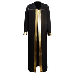 ชุดคลุมโบสถ์ออกแบบเองขายส่ง ยอดนิยม พิมพ์ลายได้ ชุดคลุมโบสถ์แบบยูนิเซ็กซ์ สั่งทำโลโก้ได้ คุณภาพสูง มีทุกขนาด - Product Image 2