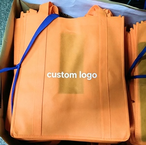 Bolsa de Tela No Tejida con Logotipo Personalizado, Bolsa de Compras Reutilizable Ecológica, Bolsa de Regalo Promocional para Ferias Comerciales y Eventos Empresariales - Product Image 5