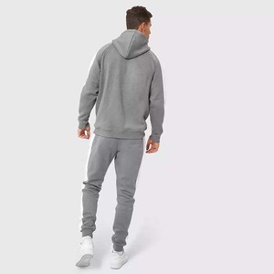 Ensemble de survêtement à capuche avec Logo personnalisé, marque privée, survêtement vierge de haute qualité pour homme, bloc de couleurs, fermeture éclair - Product Image 4