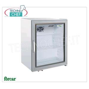 Forcar Single-Door Commercial Drinks Display Cabinet 96 Bottle Capacity Static Temperature +2+8C Class <b>B</b> Model <b>G</b>-SC100G - Product Image 2