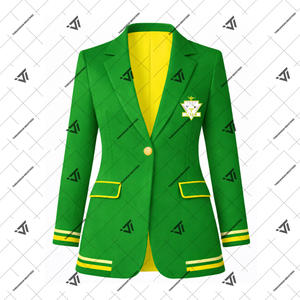 Chaqueta Universitaria Elegante Bordada Personalizada de la Hermandad Chi Eta Phi XHP, Abrigo, Artículos Griegos - Product Image 1