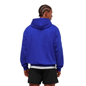 Ensemble de sweats à capuche unisexes pour hommes, logo personnalisé brodé, teinture unie, écologique, coupe-vent, respirant, en polaire polyester/coton, pour adultes - Product Image 2
