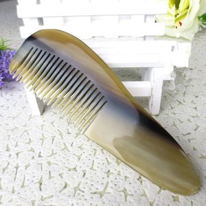 Peigne à cheveux en corne de bœuf naturelle écologique de haute qualité, fait à la main, poli, style animal, outil de toilettage fabriqué en Inde - Product Image 3