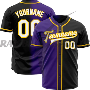 Conjunto de Uniforme de Béisbol Juvenil Sublimado Personalizado 2026, Ropa Deportiva Transpirable, Nombre y Número del Equipo Impresos, Absorbe el Sudor - Product Image 4