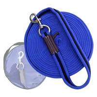 Fils de coussin en toile de Cobalt contrastant avec couleur noire