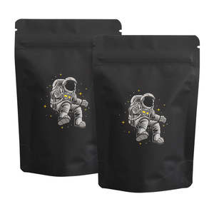 Pochette mate debout avec fermeture éclair et encoche de déchirure pour l'emballage des collations et des noix, conçue pour la consommation quotidienne au détail au Vietnam - Product Image 6