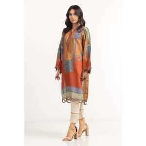 Chemisier imprimé en satin charmeuse et mousseline pour femme, motif léopard floral brodé, col montant, col à nœud, pour soirée formelle, taille XL - Product Image 3