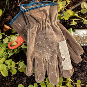 Guantes de trabajo de cuero personalizados para invierno unisex, guantes de trabajo aplicables al aire libre de estilo liso - Product Image 5