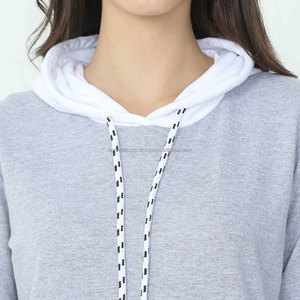 Sudadera con Capucha de Algodón Casual de Moda para Mujer, Tallas Grandes, Cómoda, Ropa de Invierno, Sexy, Manga Larga, Linda, Transpirable, de Alta Calidad - Product Image 5