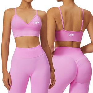 Quick Dry Breathable Wholesale Women Yoga Set Best Selling High Quality Comfortable Custom Logo Customized Yoga Set - Product Image 2