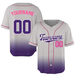 Camisetas de Béisbol Personalizables con Botones, Uniformes Deportivos Personalizados para Hombres, Mujeres y Niños - Product Image 3