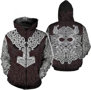 Sudaderas con capucha de algodón para hombre, 1/4 sudadera con cremallera, sudadera con cremallera de cara completa, sudaderas con capucha con cremallera completa en blanco con impresión personalizada al por mayor - Product Image 1