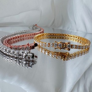 RB Gems Custom 925 Sterling Silver VVS Moissanite Fine Charm Bracelet Elegante Hip Hop Iced Cuban Link Chain Cross Jewelry - Product Image 6