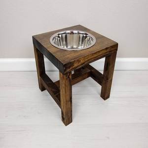 Adjustable <b>Stainless</b> <b>Steel</b> <b>Dog</b> <b>Bowl</b> Stand Pet Food <b>Bowl</b> Set Elevated <b>Dog</b> <b>Bowl</b> Height Fashionable Trending Design - Product Image 2
