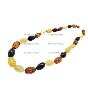 Personalizado de lujo último hecho a mano con la mejor calidad de alta pulido hermoso collar de latón de resina de moda para las mujeres de la India - Product Image 3