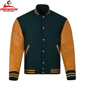 แจ็กเก็ตทีมเบสบอลของผู้ชายเสื้อกีฬาแจ็คเก็ตทีมเบสบอลหลากสีดีไซน์ใหม่ล่าสุดแบบลำลองของ2025 - Product Image 5