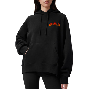 OEM/ODM Pull à capuche décontracté grande taille à la mode pour l'hiver pour les femmes Streetwear Sweats à capuche surdimensionnés et confortables pour femmes - Product Image 6