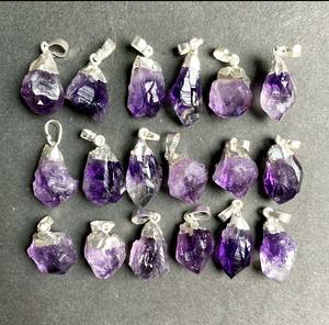 Collar con Colgante de Media Luna de Plata de Ley y Oro de 15 mm Hecho a Mano, Amuleto de Cuarzo Azul, Estilo Budista, Joyería de Moda Vintage para Compromiso - Product Image 3