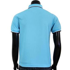 Polos à fermeture éclair et poche pour hommes Chemises de golf décontractées à manches courtes et col en coton grande taille Vêtements pour hommes - Product Image 4