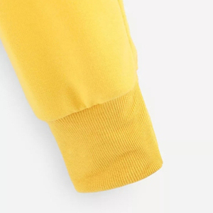 Sudaderas con capucha cortas de color personalizado para mujer, Top corto con capucha de algodón de invierno transpirable, nuevo diseño de Venta caliente - Product Image 3