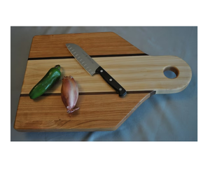 Planche à découper en bois naturel cuisine accessoires de mariage planche à découper haut décoratif artisanat indien - Product Image 3