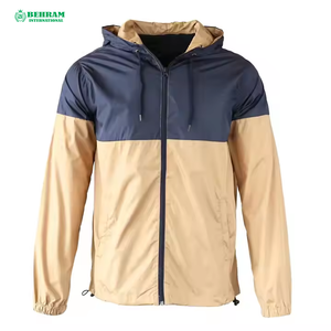 Sweat à capuche zippé épais unisexe en molleton/éponge française, couleur unie, séchage rapide, respirant, décontracté, hiver - Product Image 2