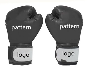 GAF Gants de boxe Meilleures ventes Mélange de cuir de combat avec support de poignet Couleur noire 8oz 10oz 12oz 14oz 16oz Vente en gros Personnalisé - Product Image 2