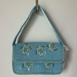 Bolso de Mano Bordado a Mano con Cuentas de Semillas de Lujo con Correa Ajustable con un Diseño Hermoso - Product Image 6
