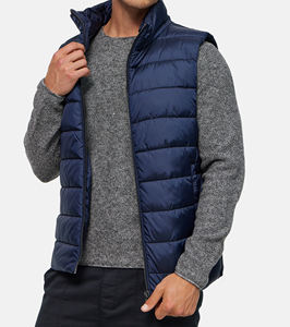 เสื้อแจ็คเก็ตพัฟเฟอร์ผู้ชายขายดีสำหรับฤดูหนาว ไซส์ใหญ่ คอสูง เสื้อโค้ทผู้ชาย ขายส่งเสื้อแจ็คเก็ตพัฟเฟอร์ - Product Image 3