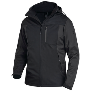 Veste de sécurité et de survie JANNIK taille M anthracite/noir en softshell - Product Image 2