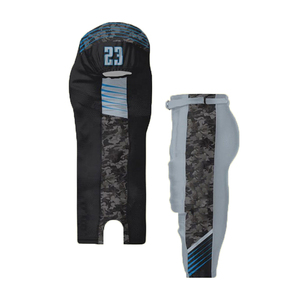 Uniforme de football américain pour enfants Design personnalisé Sportswear Training Gear Breathable Plus Size Features - Product Image 3