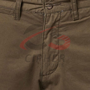 กางเกงลำลองผู้ชายน้ำหนักเบาสไตล์กลางเอวมีบริการ OEM ขายดีที่สุดของผู้ผลิต - Product Image 4