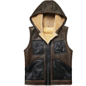 Veste de motard pour homme en cuir d'agneau véritable avec fourrure de chèvre véritable à l'intérieur, coupe traditionnelle, conçue pour un confort optimal lors de la conduite quotidienne. - Product Image 2