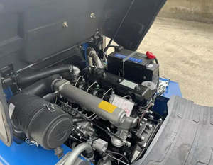 Nueva carretilla elevadora de granja diésel todoterreno X de alta calidad totalmente hidráulica, capacidad de elevación de 3 5 toneladas, combustión interna de 6m - Product Image 5