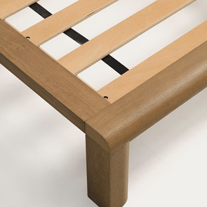 Muebles de Dormitorio Modernos de Lujo, Camas Matrimoniales King y Queen Size de Madera de Teca Sólida - Laguna - Product Image 4