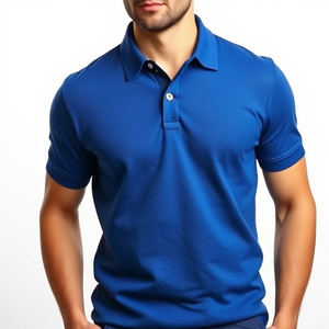Polo homme en coton 100% de qualité supérieure, coupe classique, manches courtes, logo personnalisé, respirant, élégant, vêtements décontractés, vente en gros - Product Image 6