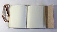 Vente en gros de carnet en cuir A5 avec logo personnalisé pour cadeau Journal en cuir souple avec reliure à anneaux et couverture rigide carnet de notes en papier