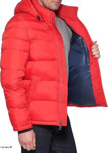 <b>Top</b> Jacket With Gradient Color Ski Jacket for <b>Men</b> Hooded Warm Puffer Jackets Weather Resistant Windproof Outwear - Product Image 5