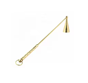Abatidor de velas de diseño moderno de lujo con mango llamativo apagador de velas de Metal candelabro de Navidad Snuffer Venta caliente - Product Image 4