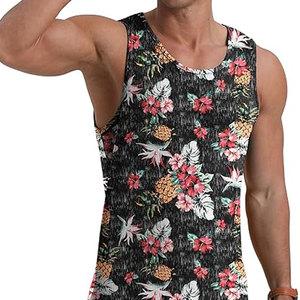 Camiseta sin mangas de gimnasio de punto informal para hombre de venta directa de fábrica 100% algodón ligero transpirable de alta calidad OEM personalizable - Product Image 6