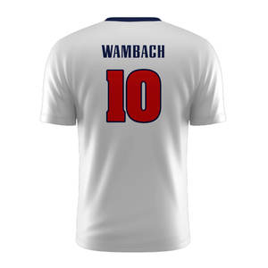 ชุดเสื้อฟุตบอลผู้ชายชุดฟุตบอลหมายเลขชื่อชุดออกกำลังกายน้ำหนักเบาระบายอากาศสำหรับการแข่งขันทีมสโมสร - Product Image 6